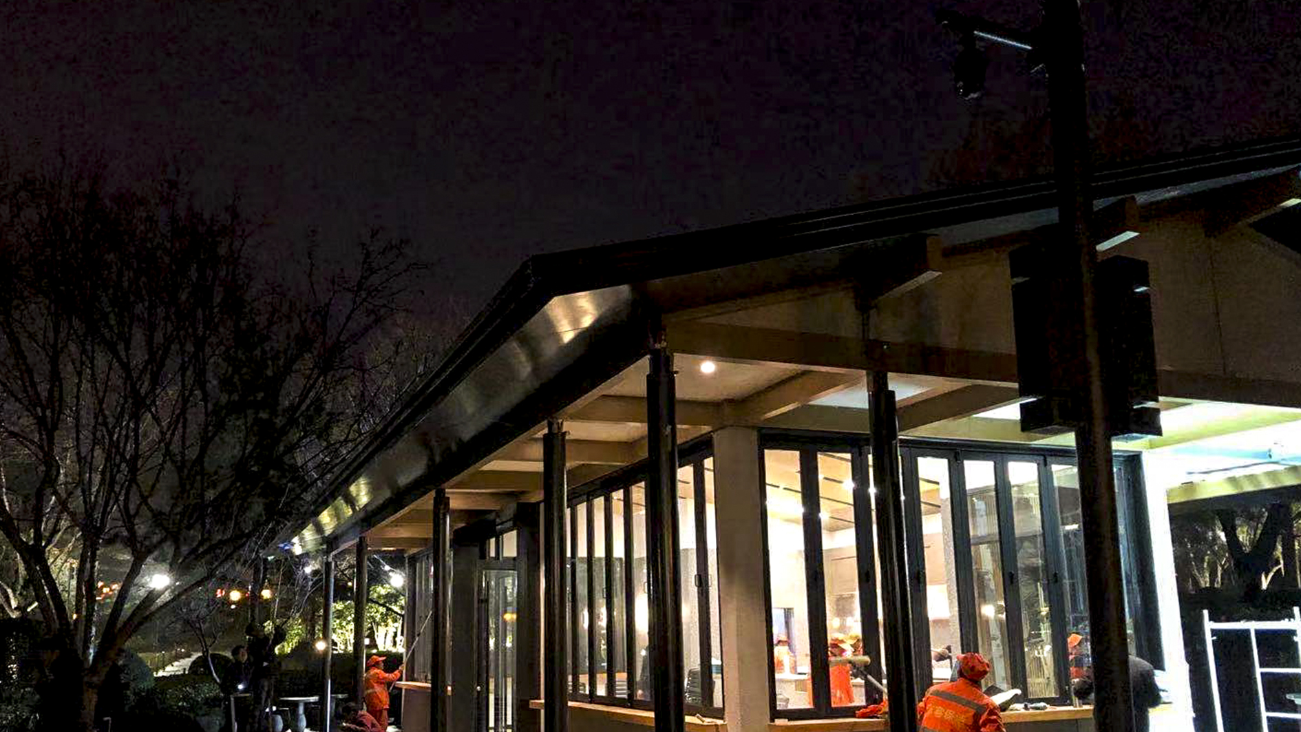 西安大雁塔茶社設計案例、裝修效果圖